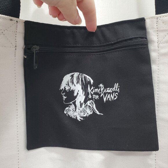 Vans x Kime Buzzelli Sorry is for Suckers Canvas Artist Art Print Tote Bag NWT - Picture 8 of 10